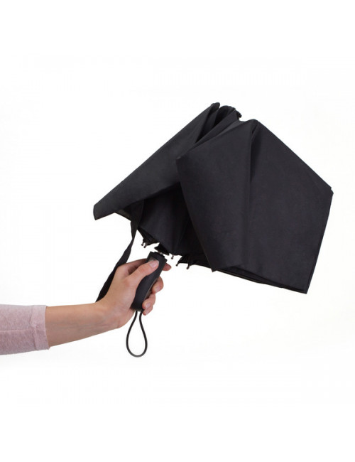 Składany parasol sztormowy VERNIER, czarny 