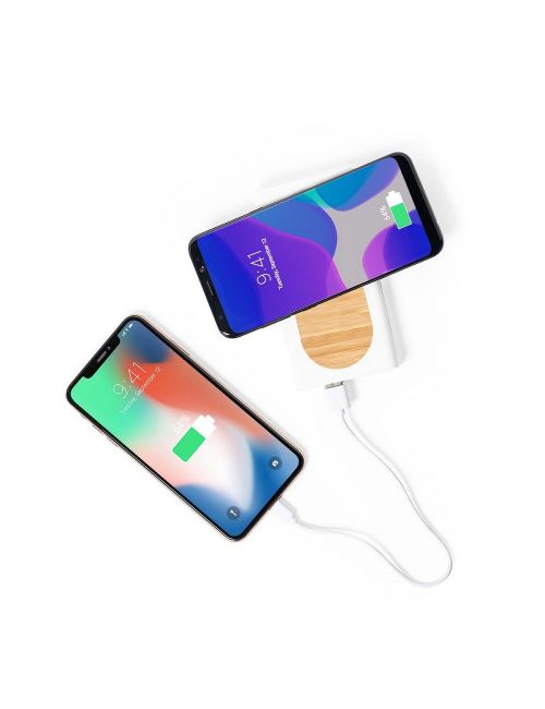 Bezprzewodowy power bank 8000 mAh, ładowarka bezprzewodowa 15W