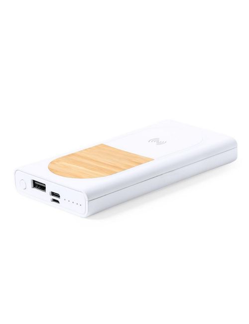 Bezprzewodowy power bank 8000 mAh, ładowarka bezprzewodowa 15W