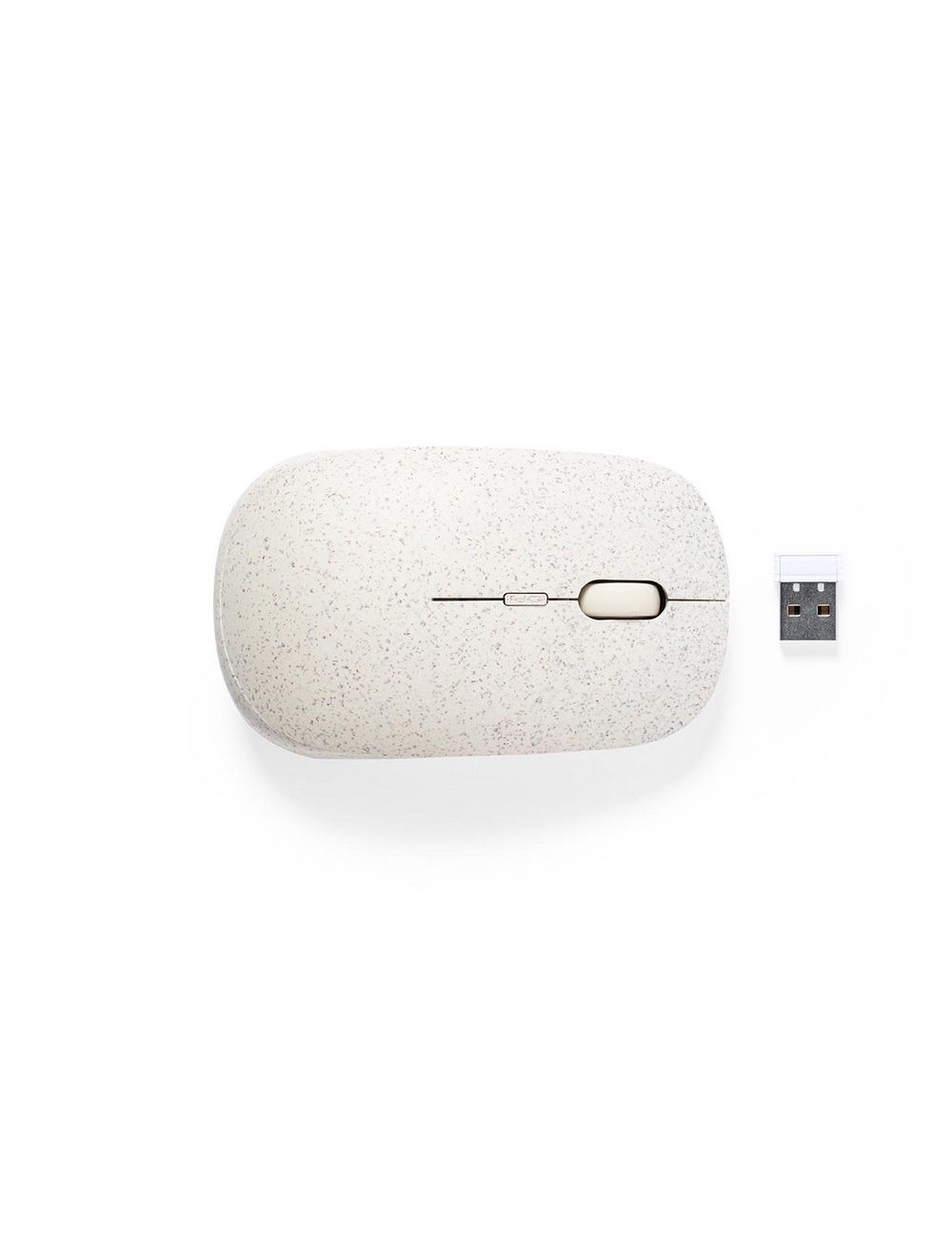 Bezprzewodowa mysz komputerowa ze słomy...