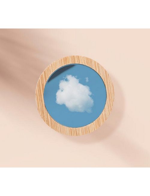 Bambusowe lusterko kieszonkowe