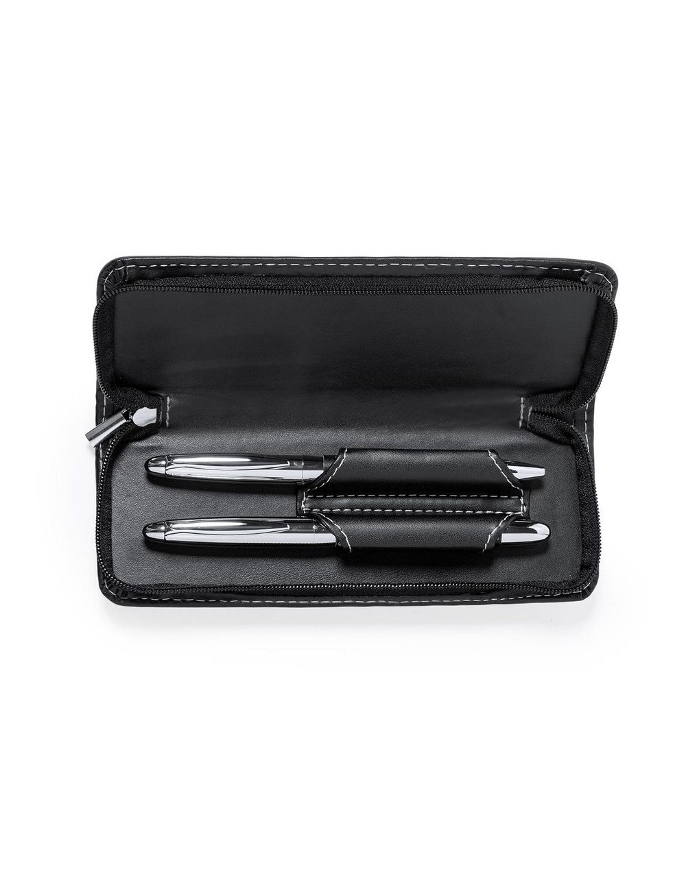 Zestaw piśmienny, długopis i pióro kulkowe