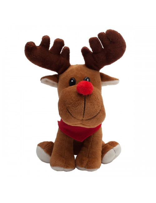 Maskotka Happy Reindeer, brązowy