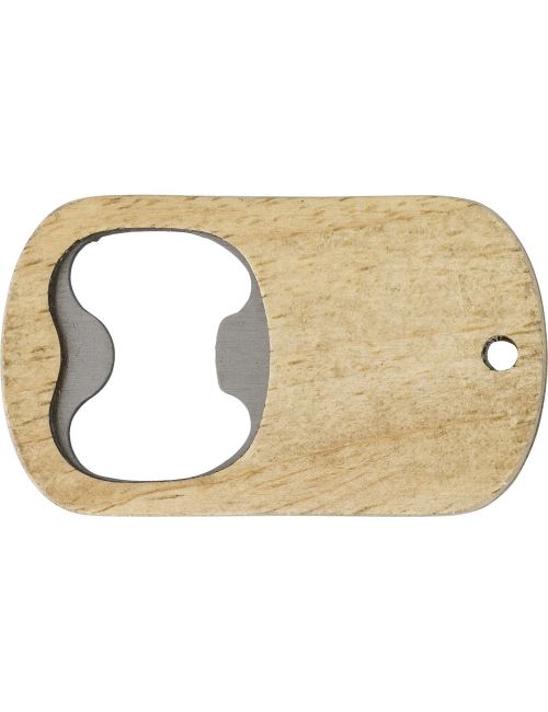 Drewniany otwieracz do butelek