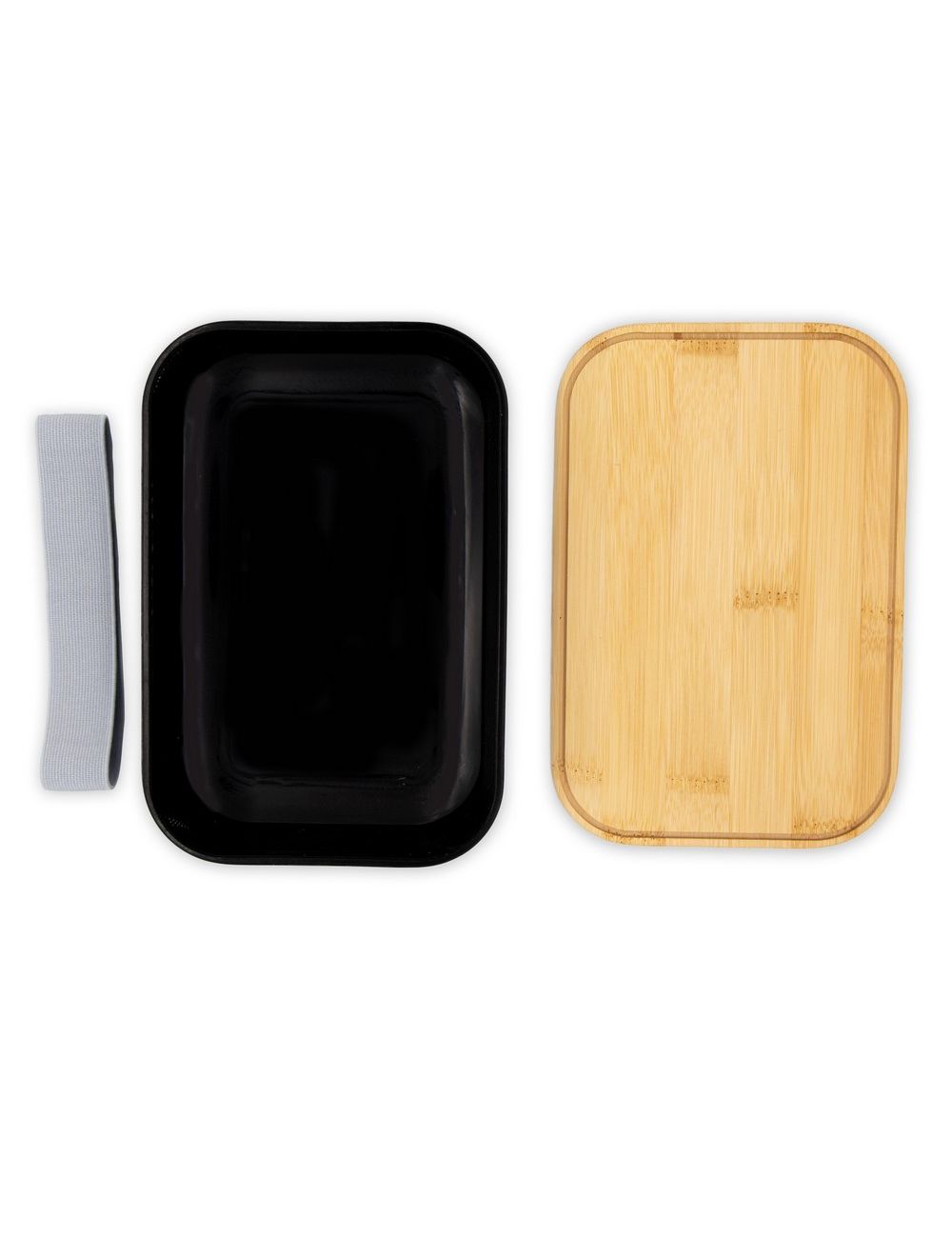 Pudełko śniadaniowe 850 ml, bambusowe wieczko |...