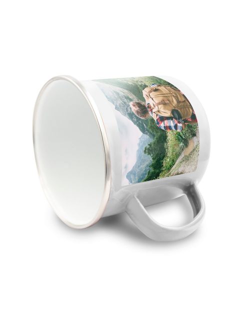 Emaliowany kubek 360 ml | Sandra