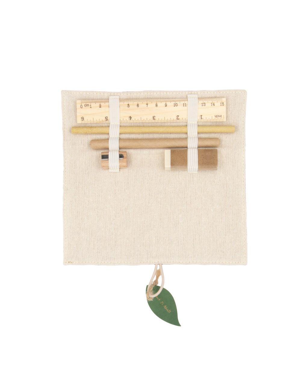 Zestaw szkolny, korkowy piórnik, ołówek,...