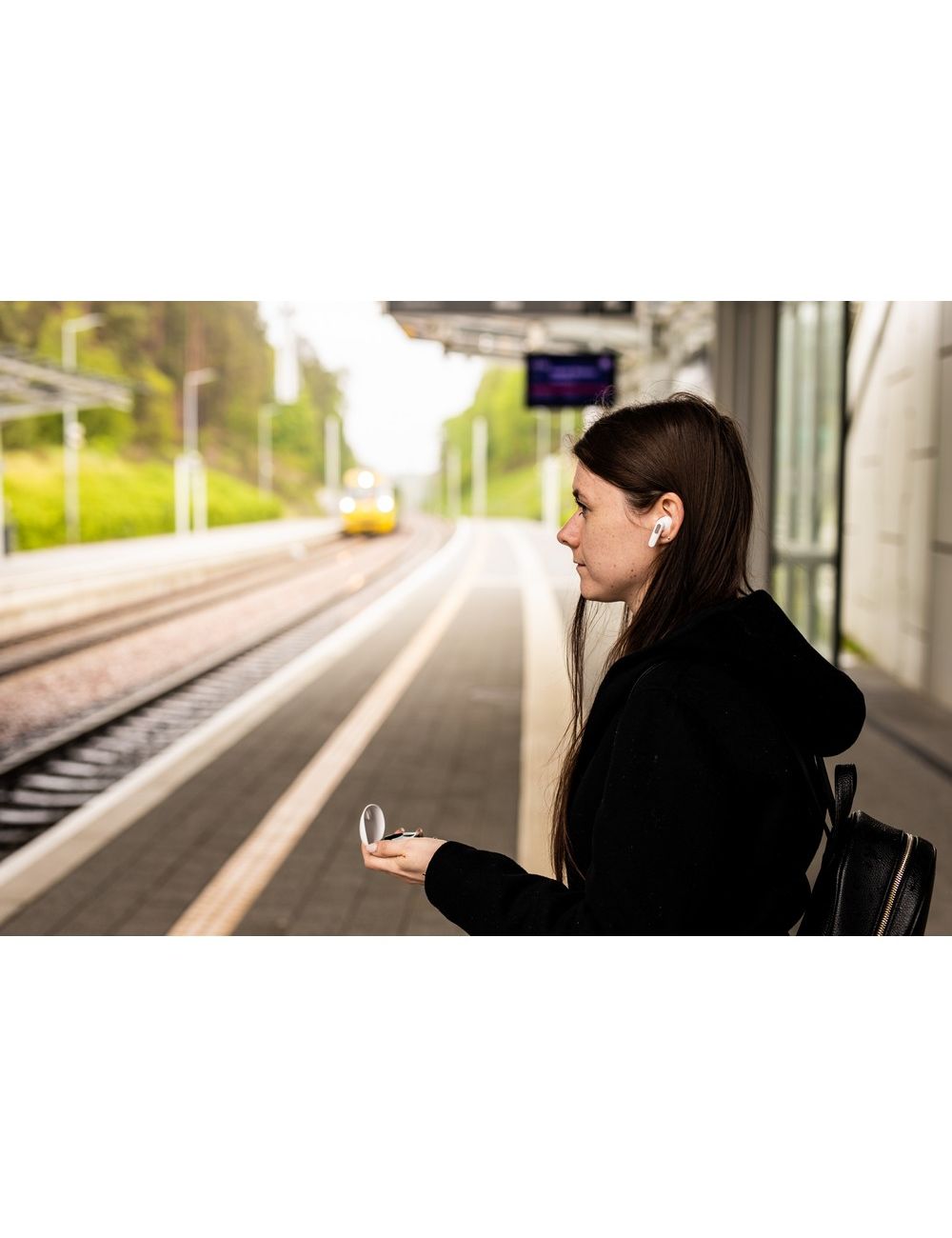 Bezprzewodowe słuchawki douszne ANC | Alden