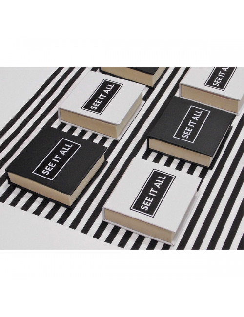 Blok z karteczkami, czarny 