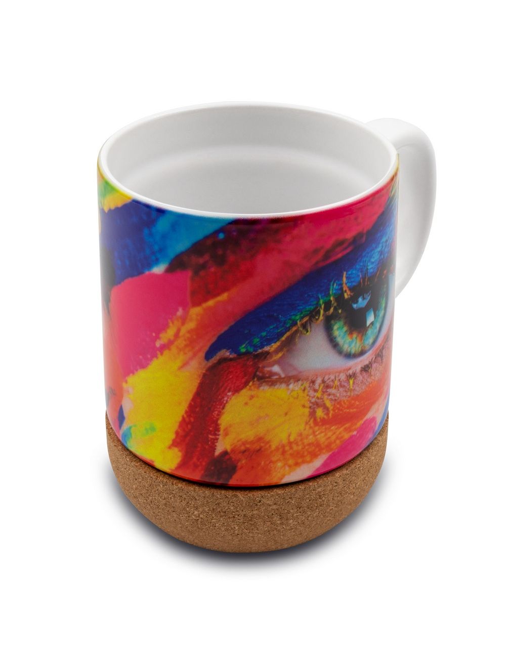 Kubek ceramiczny 370 ml z korkowym elementem |...