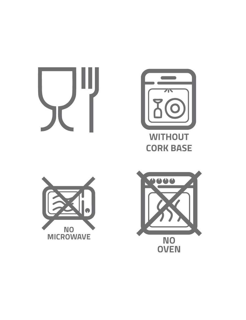 Kubek ceramiczny 370 ml z korkowym elementem |...