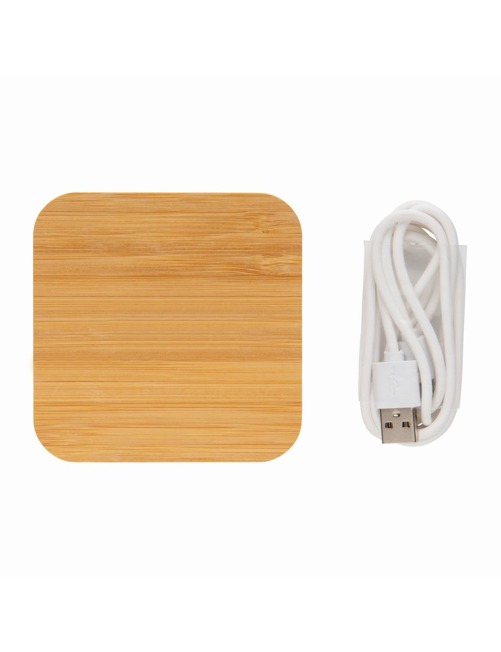 Bambusowa ładowarka bezprzewodowa 5W