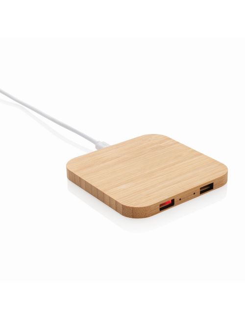 Bambusowa ładowarka bezprzewodowa 5W