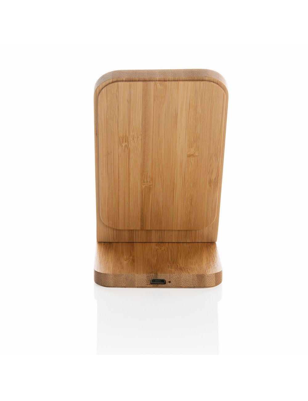 Bambusowa ładowarka bezprzewodowa 5W, stojak na...