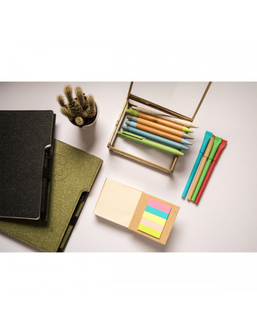 Blok z karteczkami, beżowy 