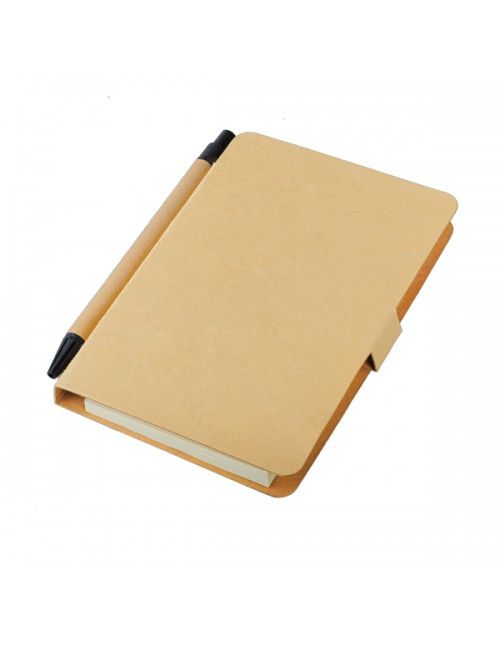 Notatnik Bland 80x140/50k gładki, beżowy 