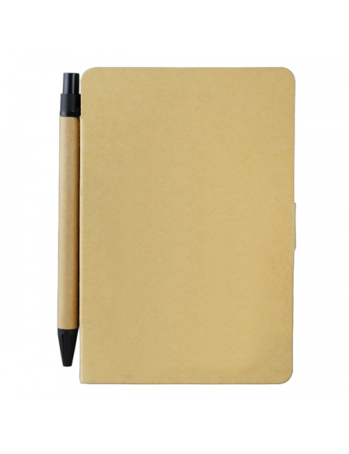 Notatnik Bland 80x140/50k gładki, beżowy 