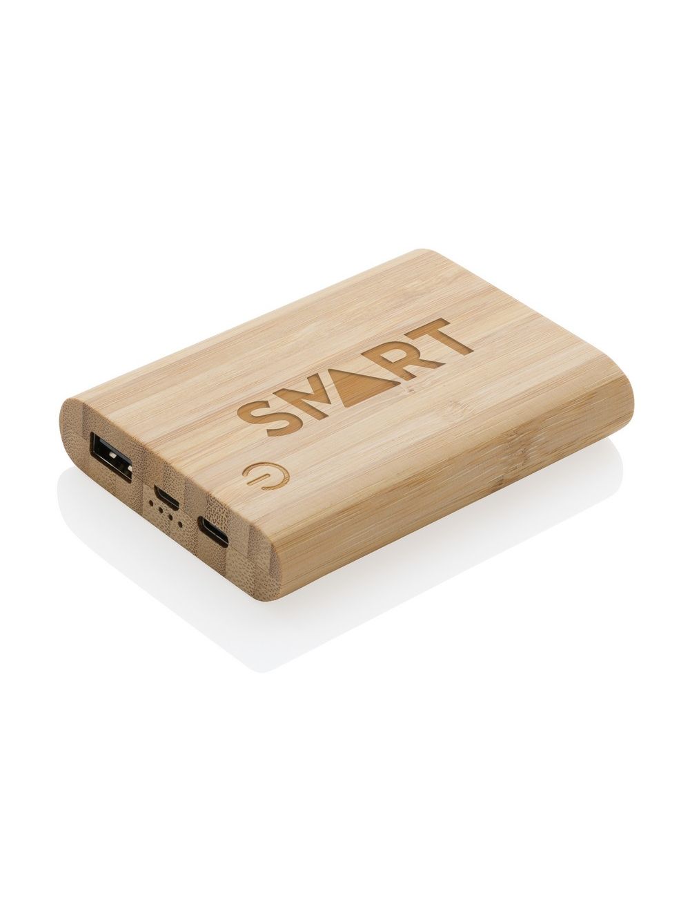 Bambusowy power bank 5000 mAh