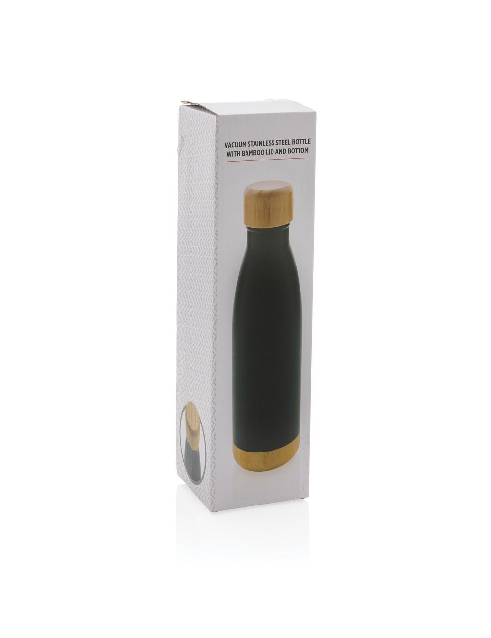 Butelka termiczna 700 ml, bambusowy element