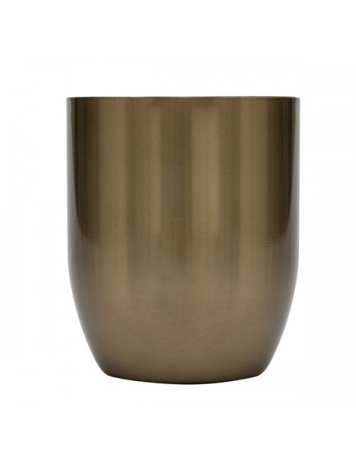 Kubek stalowy Dusk 350 ml, złoty 