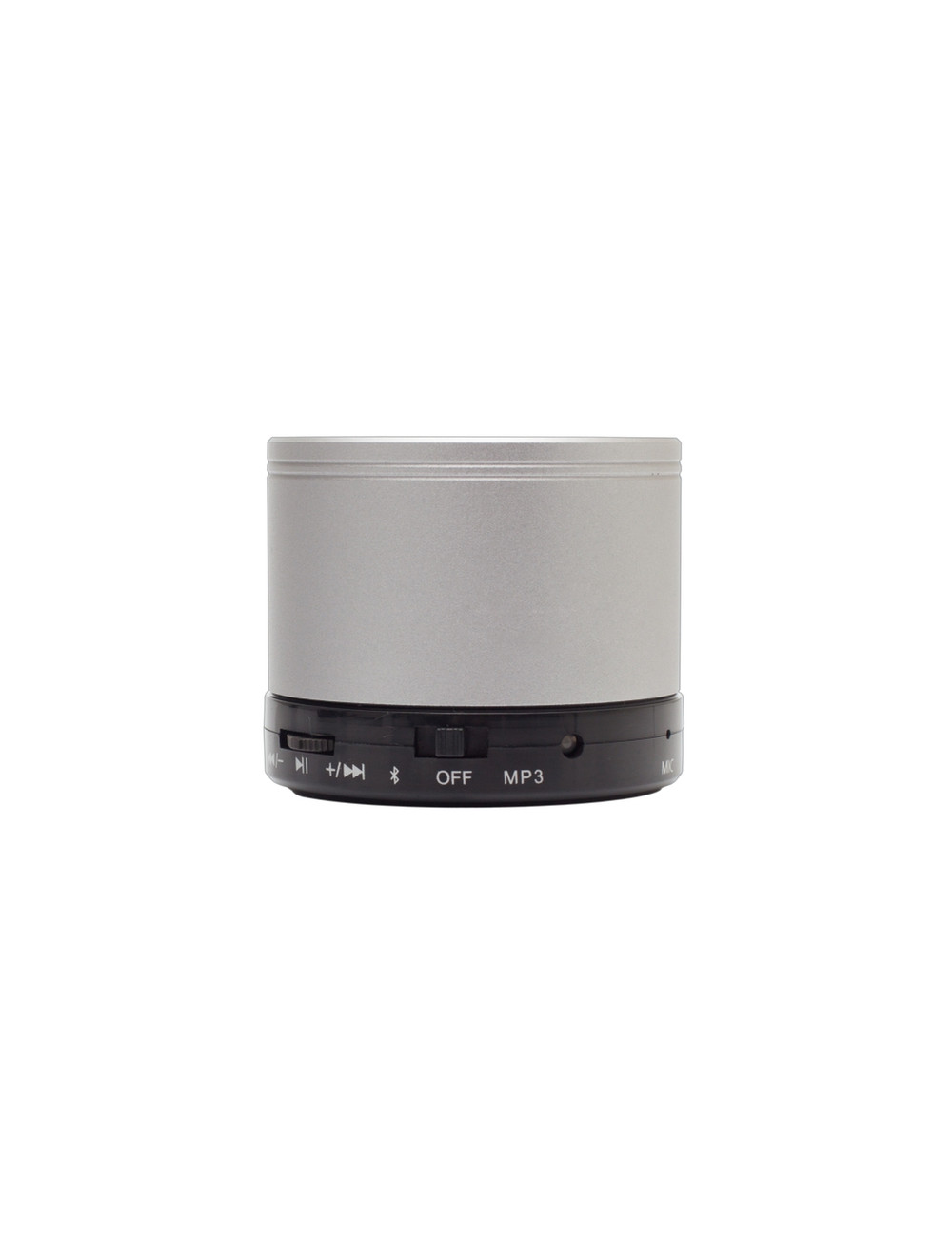 Głośnik Partybeat z radiem FM, srebrny 