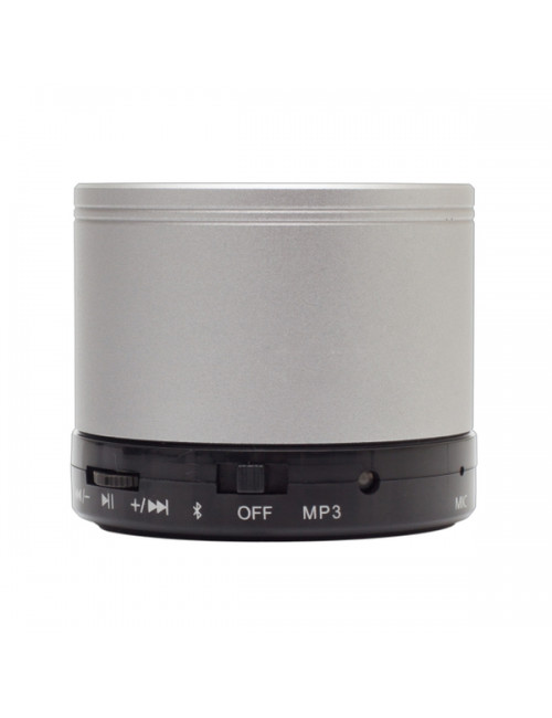 Głośnik Partybeat z radiem FM, srebrny 