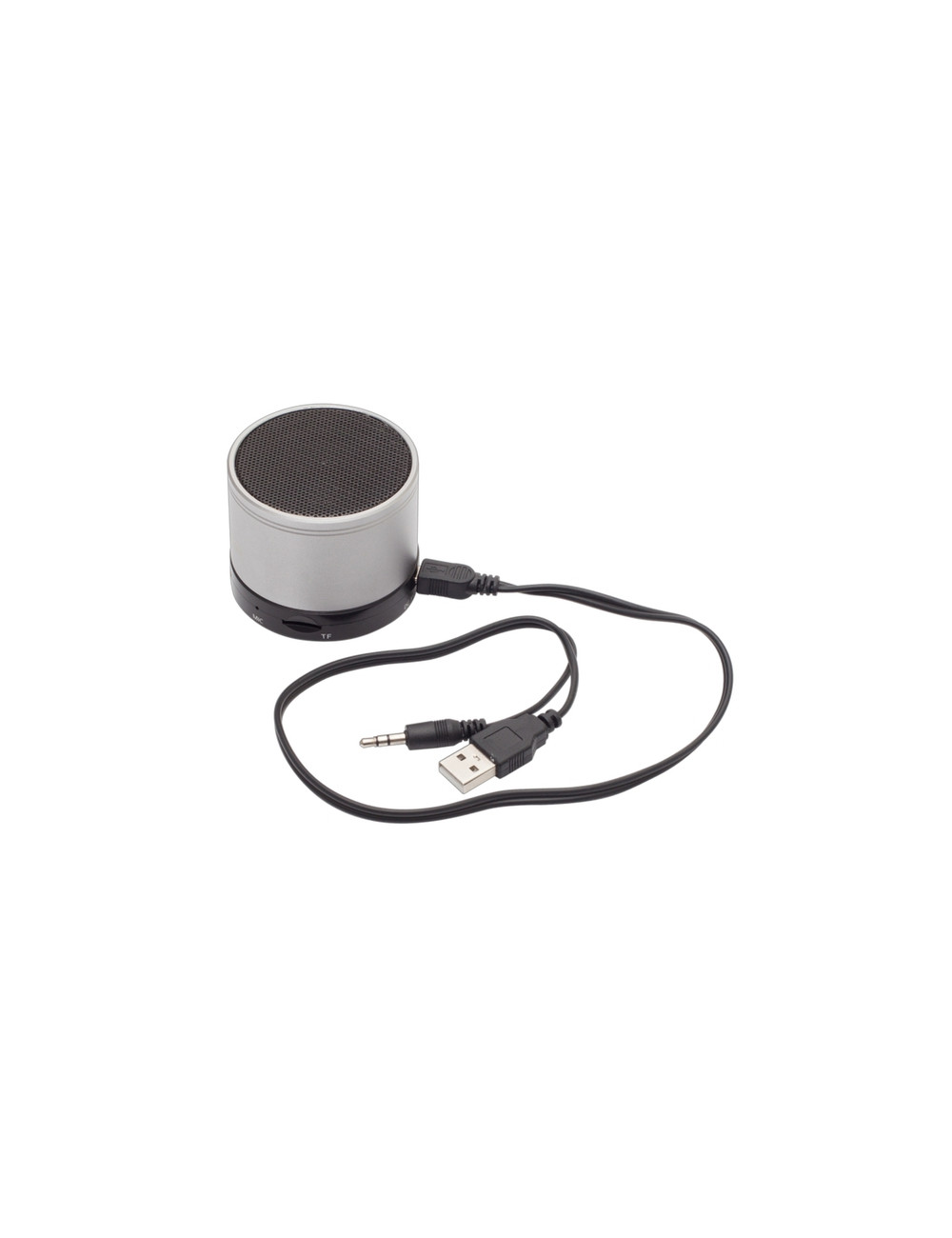 Głośnik Partybeat z radiem FM, srebrny 