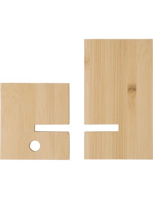 Bambusowy stojak na telefon