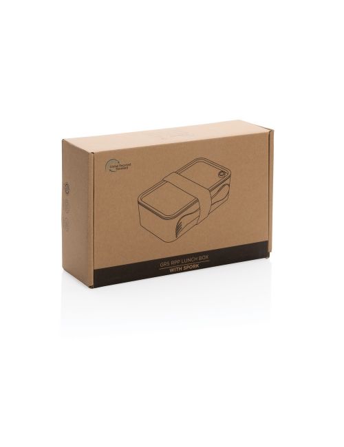 Pudełko śniadaniowe 1,2 L RPP, łyżkowidelec