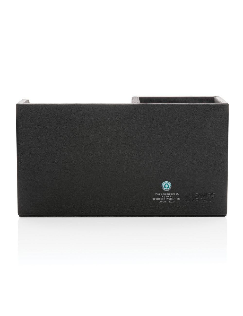 Organizer na biurko Swiss Peak, PU z recyklingu