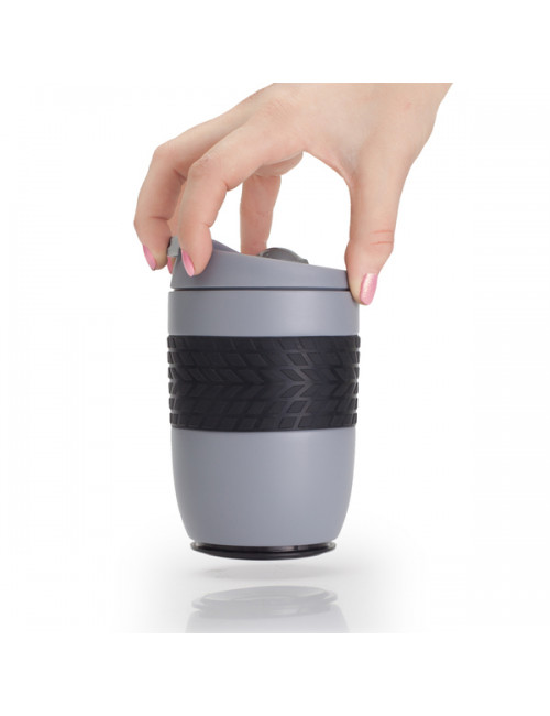 Kubek izotermiczny Offroader 200 ml, szary 