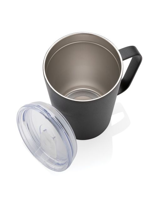 Kubek termiczny 420 ml, stal nierdzewna z recyklingu