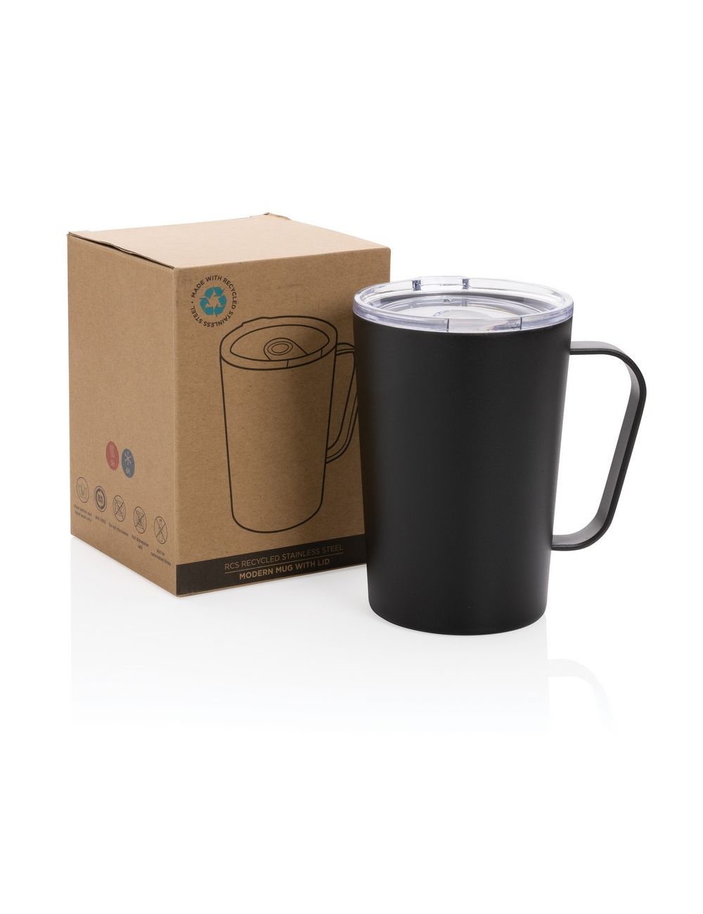 Kubek termiczny 420 ml, stal nierdzewna z...