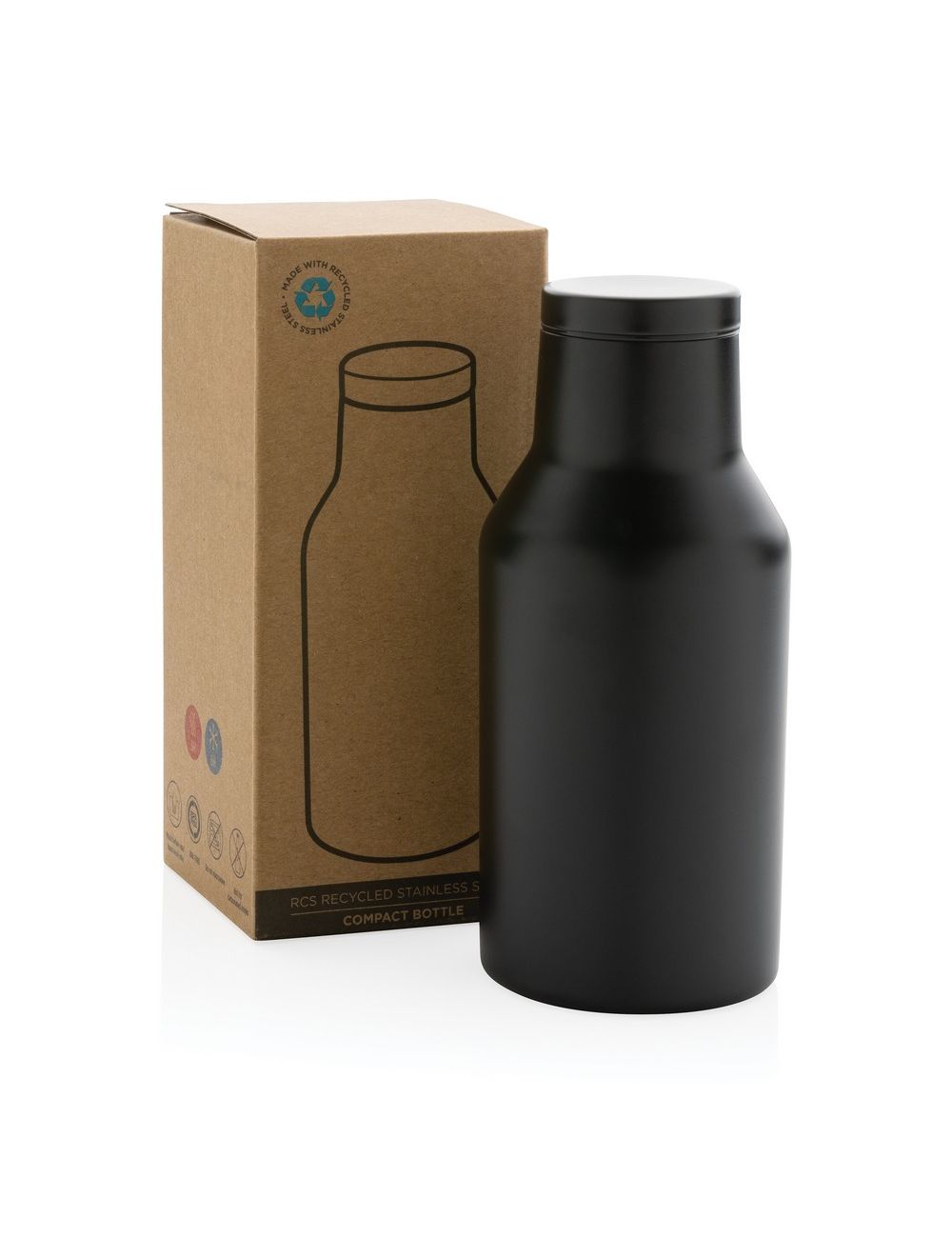 Butelka termiczna 300 ml, stal nierdzewna z...