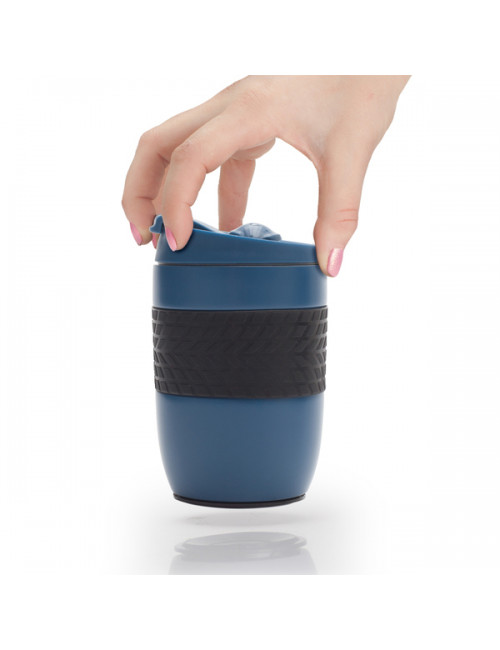 Kubek izotermiczny Offroader 200 ml, granatowy 