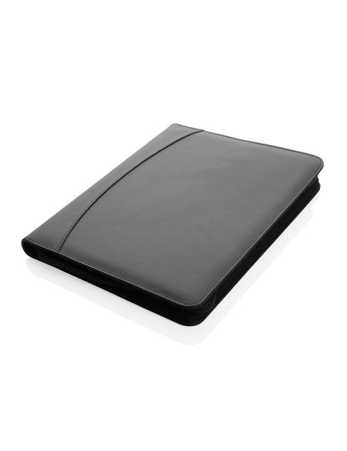 Teczka konferencyjna A4, notatnik, PU z recyklingu