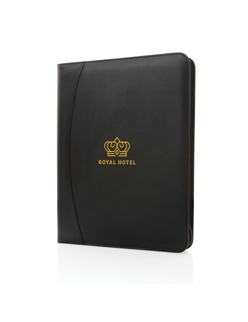 Teczka konferencyjna A4, notatnik, PU z recyklingu