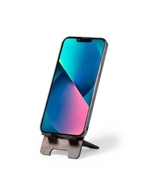 Drewniany stojak na telefon, składany