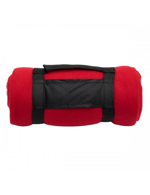 Koc polarowy Cookout, czerwony 