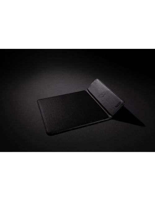 Podkładka pod mysz Swiss Peak, ładowarka bezprzewodowa 10W, PU z recyklingu