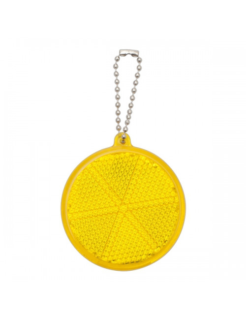 Światełko odblaskowe Circle Reflect, żółty 