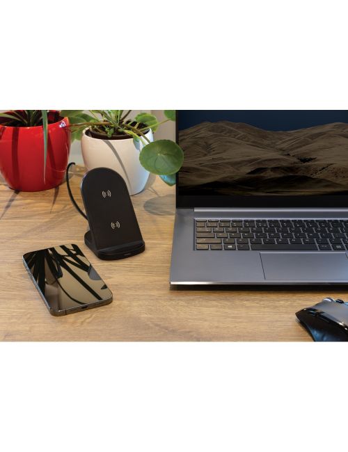 Ładowarka bezprzewodowa z podwójną cewką 15W