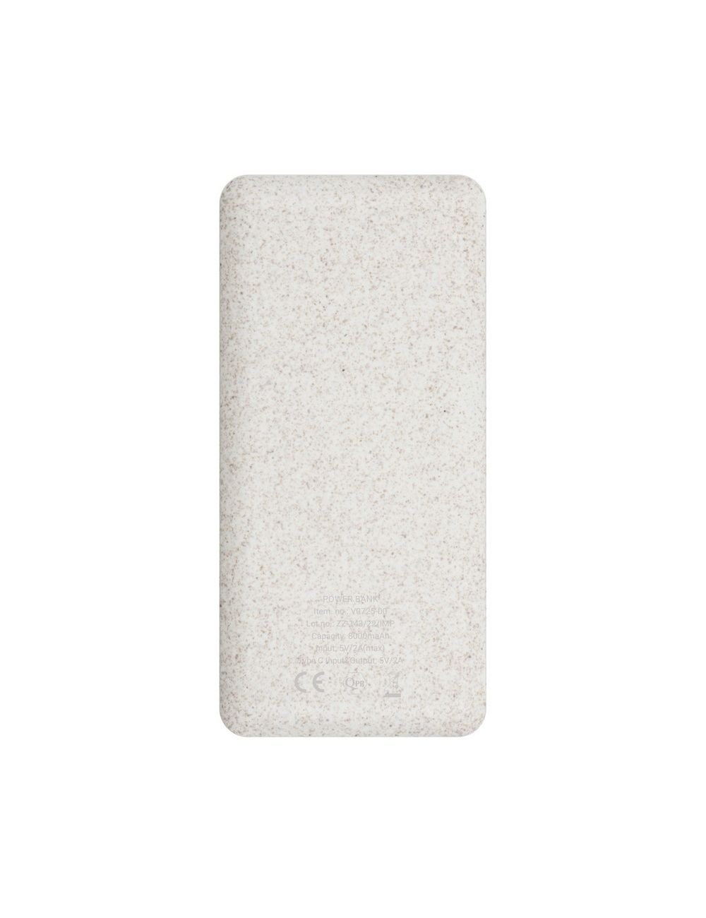 Power bank 8000 mAh ze słomy pszenicznej | Jenkins