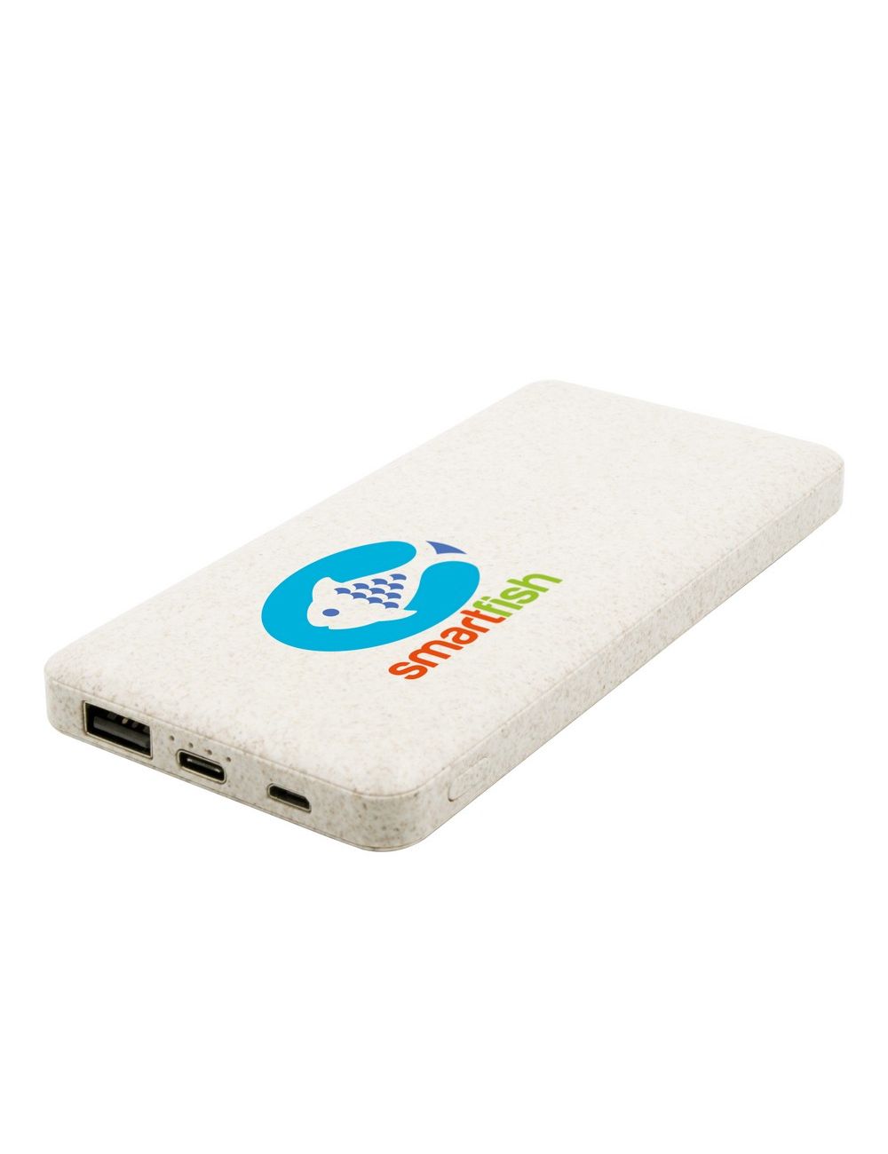 Power bank 8000 mAh ze słomy pszenicznej | Jenkins
