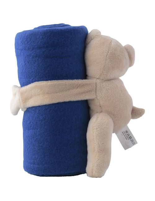 Pluszowy miś z kocem