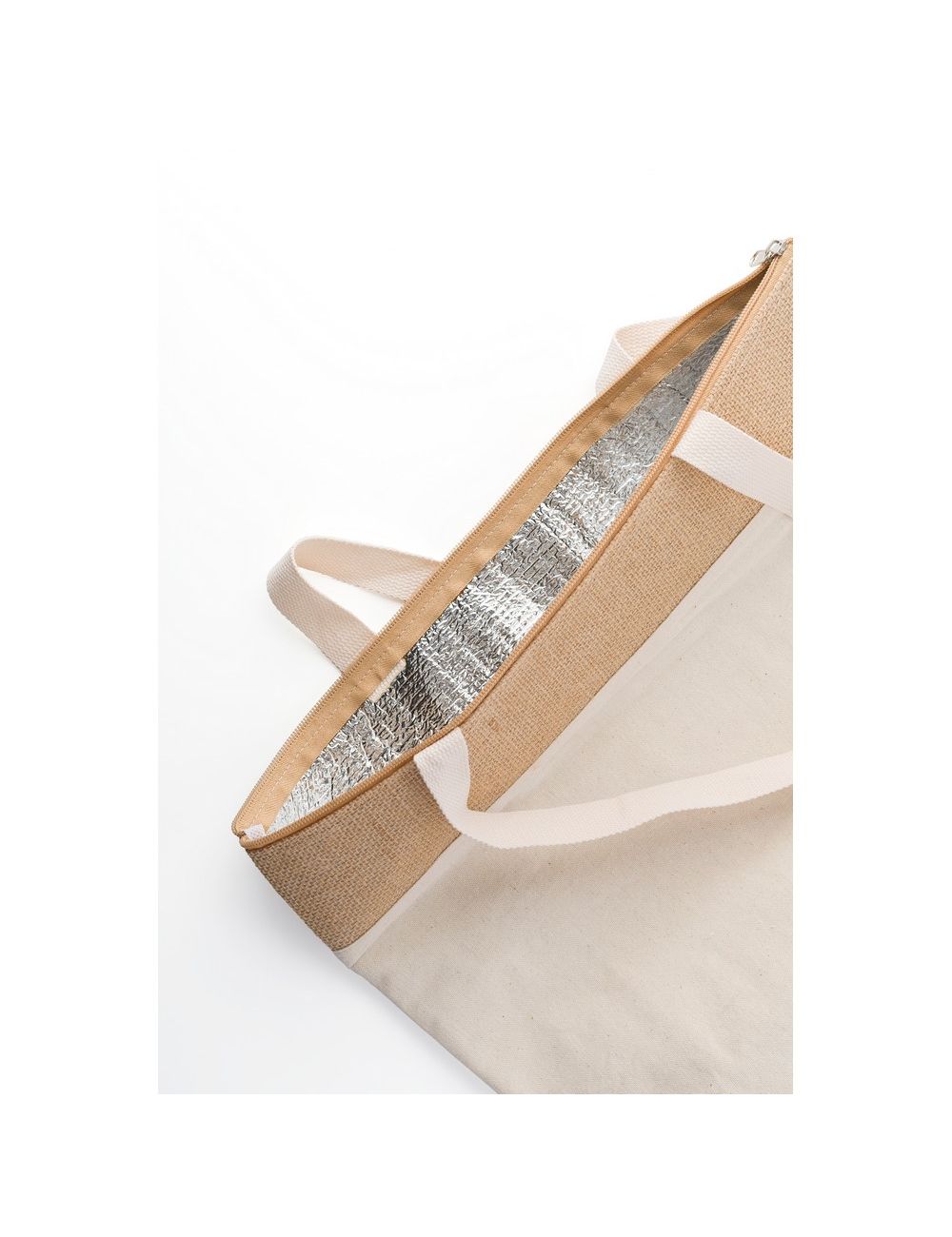 Torba termoizolacyjna z bawełny i juty