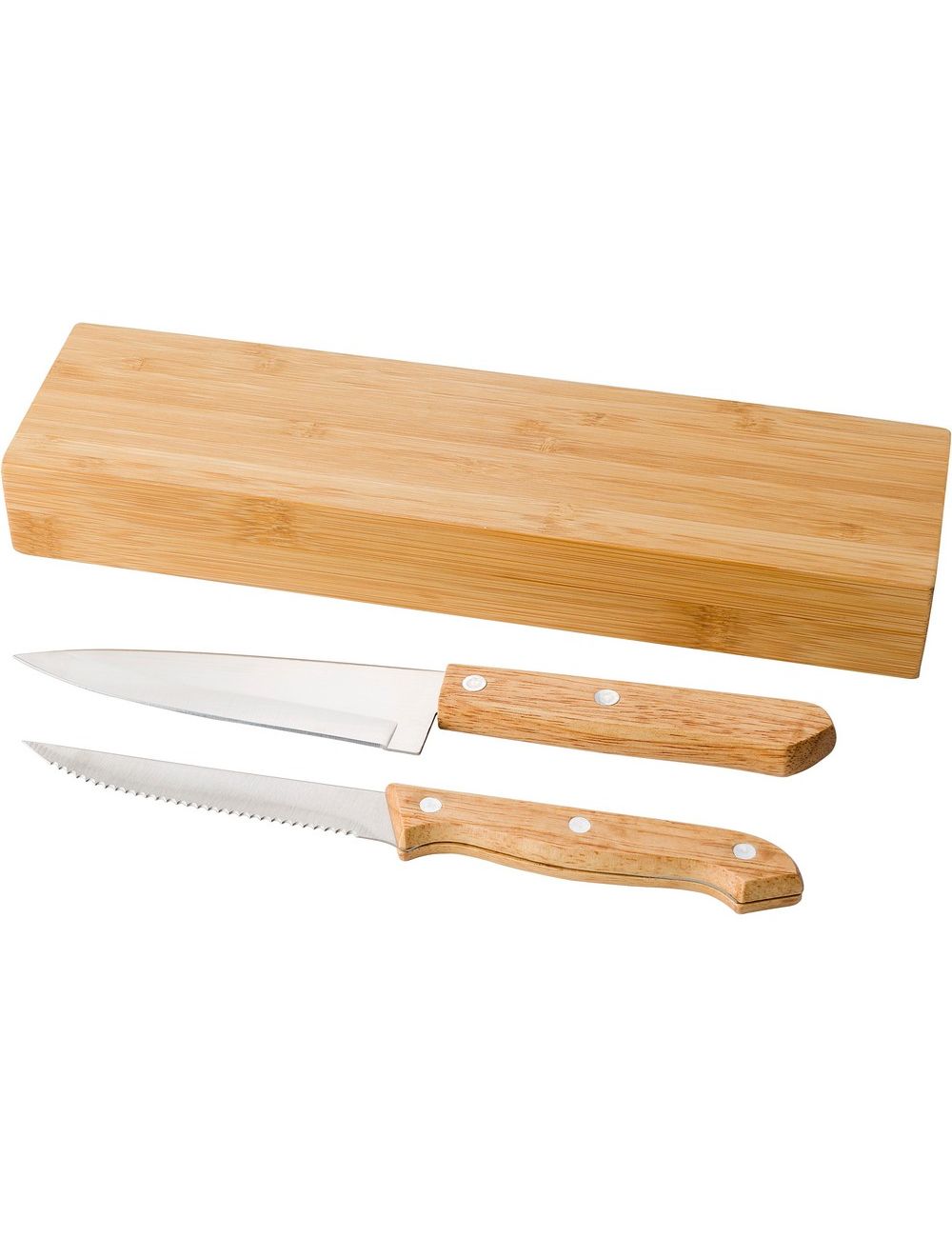 Bambusowy zestaw noży