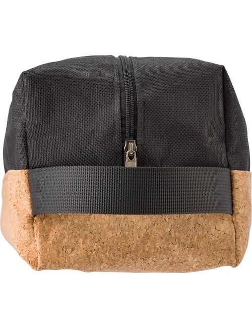 Kosmetyczka z korkowym wykończeniem