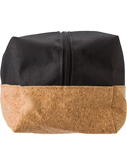 Kosmetyczka z korkowym wykończeniem
