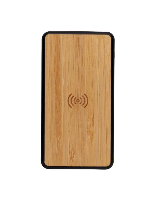 Bezprzewodowy power bank 8000 mAh, ładowarka bezprzewodowa 5W, RABS